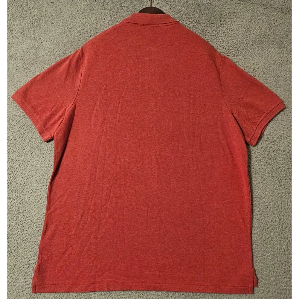 Polo Ralph Lauren Mens Classic Fit Short Sleeve Mesh Polo Shirt Red Sz XL NWOT